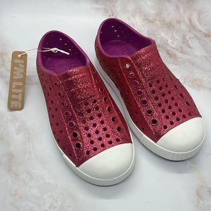 NWT Native Jefferson Bling Kids Shoes